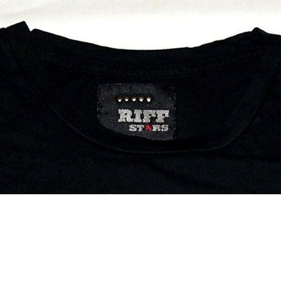 Guns N Roses Tour Pistols GNR Logo RIFF STARS metal rock T-Shirt L NWT - Picture 3 of 3